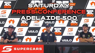 Saturday Press Conference  VAILO Adelaide 500  2024 Repco Supercars Championship [upl. by Dwane322]