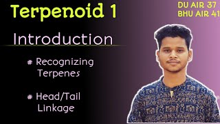 Terpenoids part1isoprene unitisoprene unit calculationlinkage HeatTale in terpenesiitjamdu [upl. by Anihpled]