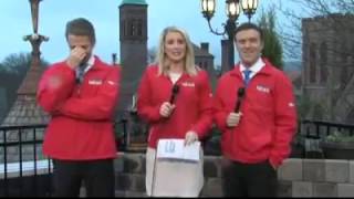 News Blooper WBRE Singing Anchors [upl. by Matheson]