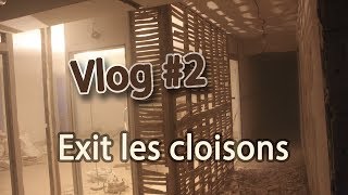 Démontage des cloisons Vlog rénovation 2 [upl. by Larissa]