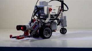 Turning an EV3 Forklift by 90 degs [upl. by Kally]