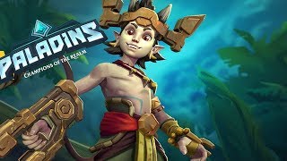 Jogando de Personagem Novo Talus  Paladins [upl. by Fablan]