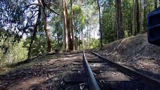 Puffing Billy  Forward View  The Complete Route  Gembrook to Belgrave Australia [upl. by Lorou]