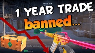 CS2 Armory update  1 Year Trade ban wave [upl. by Gemoets]