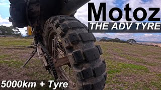 Motoz Tyre Review  ADVENTURE RIDERS TYRE  Rallz amp Dual Venture [upl. by Nivlac]