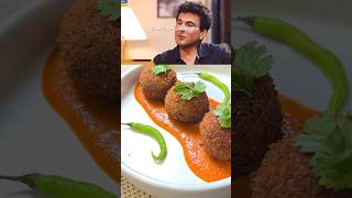 Master chef Vikas Khanna Enjoy these balls shorts ytshorts celebrity food recipe viralvideo [upl. by Claudianus]