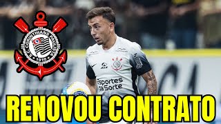 CORINTHIANS ANUNCIA A RENOVAÇÃO DE CONTRATO DO VOLANTE RYAN [upl. by Raviv]