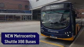 The NEW Metrocentre Shuttle X66 Buses  Go North East  Full Review [upl. by Etteraj]