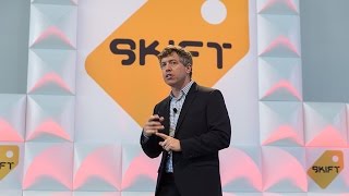 Travel Channels Ross Babbit at Skift Global Forum [upl. by Ravilob317]