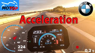 BMW R1250R 2022  ACCELERATION  GPS measured [upl. by Siblee]