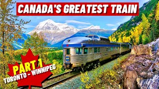 VIA Rail “The Canadian”  Part 12 Toronto  Vancouver [upl. by Allianora]