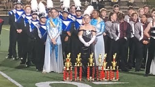 Awards ceremony  Russellville Alabama Marching Band competition 92124 [upl. by Giacomo]