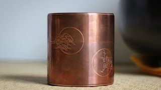 Kaikado  120g Copper Tea Caddy [upl. by Rasec]