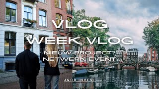 NETWERKEN NIEUW PROJECT WEEKVLOG 3  JampCB INVEST [upl. by Nogam274]