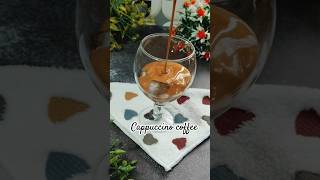 Easy coffee recipe to make at home in just 5 minutes ☕ l cappuccino coffee Recipe cappuccino short [upl. by Evaleen419]