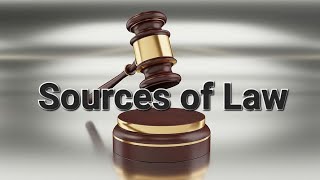 Sources of Law  BALLB entrance preparation  Explained in Nepali [upl. by Hilario712]