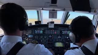 Metro 23 VHVEK Cockpit takeoff from Narrabri [upl. by Holly-Anne939]