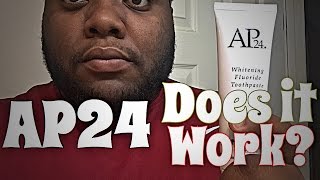 AP24 Toothpaste quotWhitening Fluoridequot  Does it Really Work  Matthew Johnson [upl. by Artinahs]