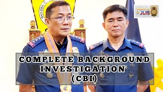 PNP RECRUITMENT PROCESSPNP Chief PGEN BENJAMIN C ACORDA JRComplete Background Investigation [upl. by Alduino]