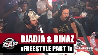 Djadja amp Dinaz quotFreestyle inédit Part1quot PlanèteRap [upl. by Ynnot]