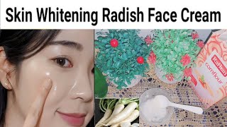 Natural Whitening Cream with Radish  Mooli Face Pack to get Fair Spotless AcneFree amp Glowing Skin [upl. by Sosthenna]