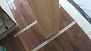 Engineered Hardwood Floating Floor Installation in a Long Hallway How To Tips Mryoucandoityourself [upl. by Runstadler772]