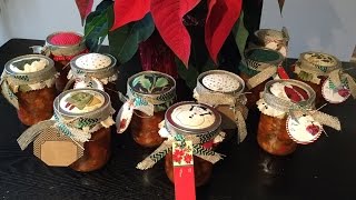 HOLIDAY FOOD GIFTS  BEST ANTIPASTO RECIPE [upl. by Annor]