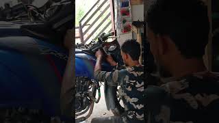 Bike ka starter switch hua kharab [upl. by Urbannal565]