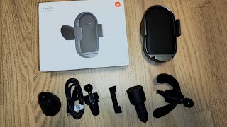 Xiaomi 50W Car Wireless Charger Pro Xiaomi 50W car mount unboxing [upl. by Lunseth583]