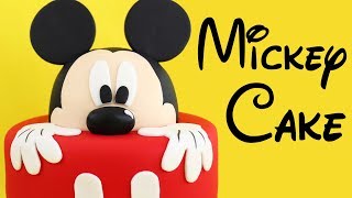 Disney MICKEY MOUSE Cake [upl. by Ayotaj581]