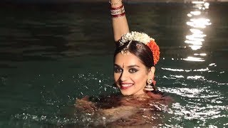 Manushi Chhillars Official Shoot for Miss World 2017 Behind The Scenes [upl. by Litton243]