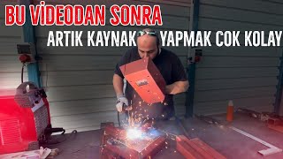 BU VİDEODAN SONRA ARTIK KAYNAK YAPMAK ÇOK KOLAY [upl. by Lleryt]