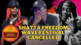 Shatta Wale explains why his Freedom wave festival in Accra Sports stadium has been cancelled [upl. by Irolav804]