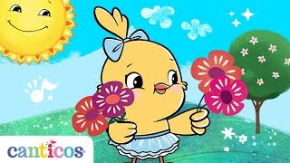 Canticos  La Pollita Kiki  Canciones infantiles  Aprende inglés [upl. by Anilegnave739]