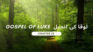 LukaKiInjeel ch 23 لوقا کی انجیل Gospel of Luke  Bible urdu main URDU Bible Hindi Bible Luca [upl. by Elijah]