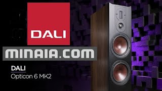 DALI OPTICON 6 MK2  diffusori danesi audiophile per chi ama ascoltare musica in alta qualità [upl. by Aiciles]