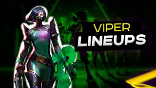 NEW All The Viper Lineups You Need on BREEZE  VALORANT [upl. by Yerhcaz386]