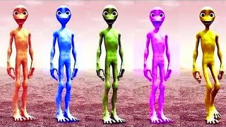 Wrong Heads DAME TU COSITA and PATILA Alien Green El Chombo Dance CHALLENGE hebek [upl. by Elmer124]