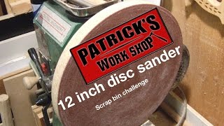 How to make A 12inch disc sander [upl. by Euqinotna]