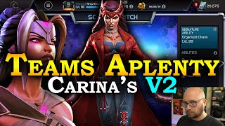 Carinas Challenge V2 Teams Aplenty 3 vs RoL  Marvel Contest of Champions [upl. by Lukas]