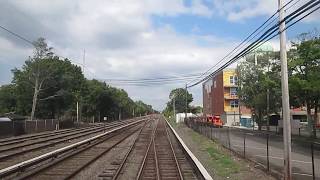 Speedy M3 LIRR ride on the Ronkonkoma Line B tower to Deer Park [upl. by Allehs264]