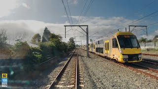 Real time train journey  Macarthur to Central via Sydenham Express  Slow TV [upl. by Macnamara]