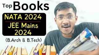 Best Books for NATA 2024 amp JEE Mains paper 2 🔥 BArchBTech  Sachin Prajapat [upl. by Caresse971]