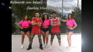 Robarte un beso Carlos Vives Sebastian Yatra Coreografia Zumba Fitness [upl. by Rech709]