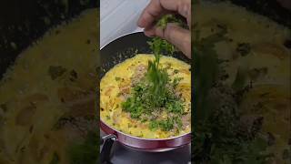 Rajasthani Malai Pyaz Ki Sabzi food recipe youtubeshorts [upl. by Enelyk]