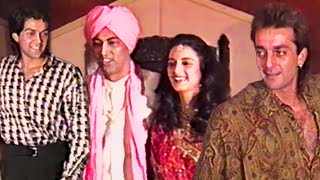 Vindu Dara Singh amp Farah Naaz Wedding  Sanjay Dutt Bobby Deol Raveena Tandon [upl. by Anisah481]