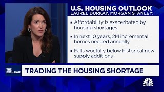 Rentals positioned to benefit from housing shortage says Morgan Stanleys Laurel Durkay [upl. by Etak]