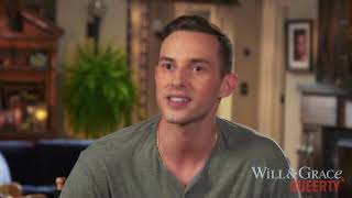 QUEERTY INTERVIEW Adam Rippon amp Matt Bomer [upl. by Aimej]