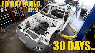 Restoring an Abandoned Mazda RX7 EP 9 30 Days [upl. by Leay]