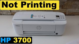 HP DeskJet 3700 Not Printing [upl. by Ylahtan]